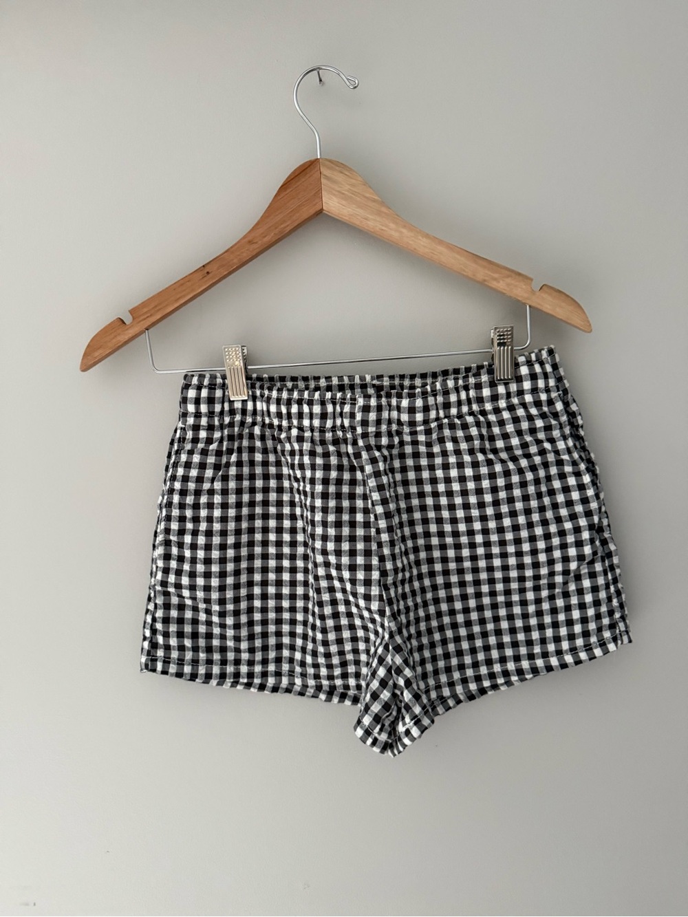 H&M kids plaid shorts